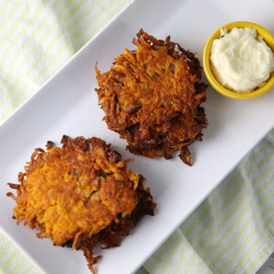 Sweet Potato Fritters