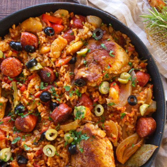 Arroz con pollo