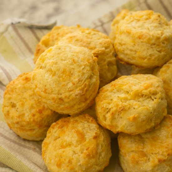 Three Cheese Biscuits