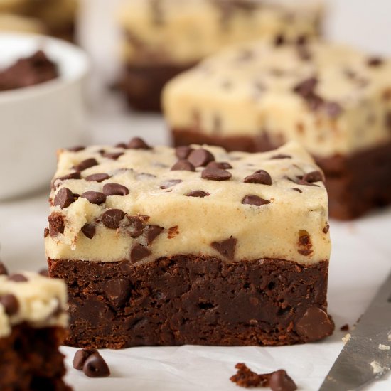 Cookie Dough Brownies