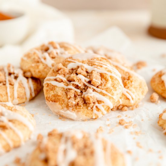 Cinnamon Streusel Coffee Cake Cookie