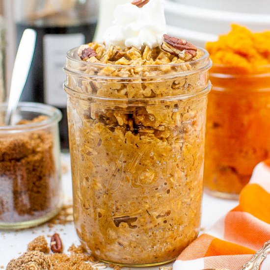 Pumpkin Overnight Oats