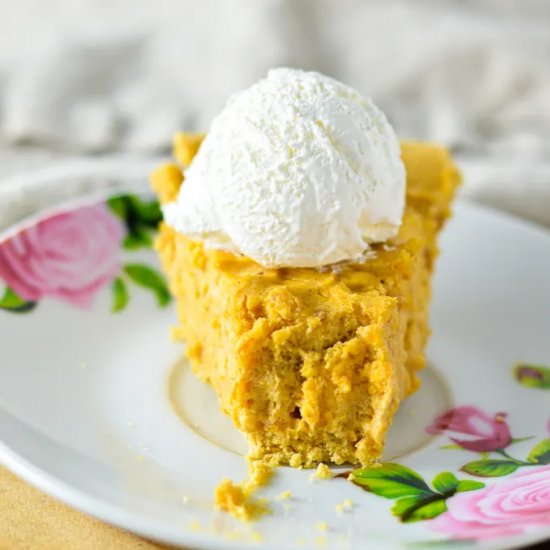 Easy Marshmallow Pumpkin Pie