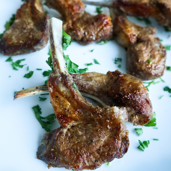 Easy Baked Lamb Chops