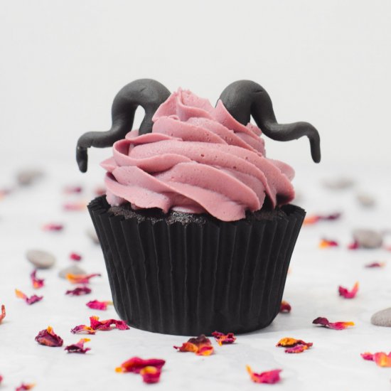 Maleficent Cupcakes