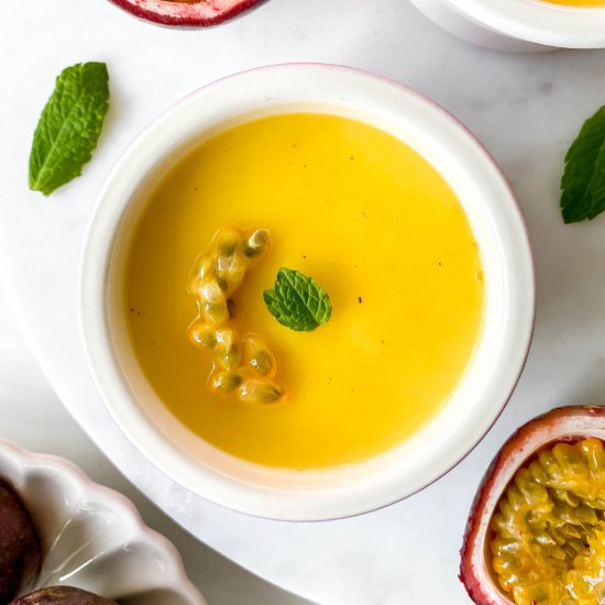 Passion Fruit Posset