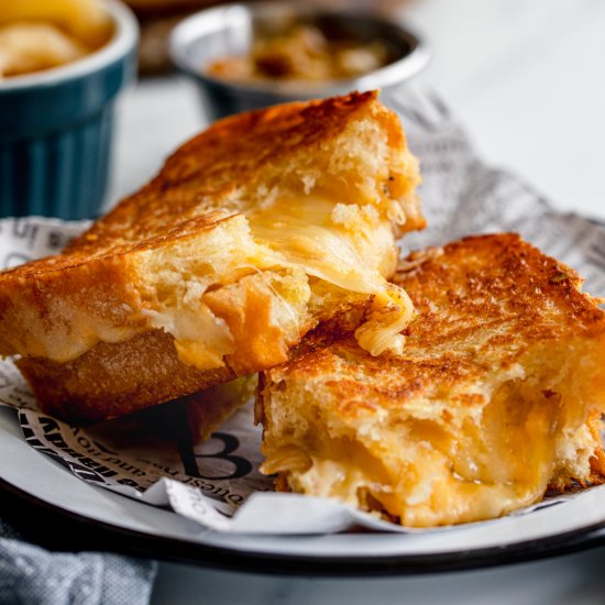 Onion Grilled Cheese