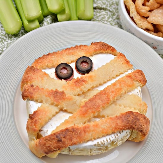 KETO BAKED BRIE MUMMY