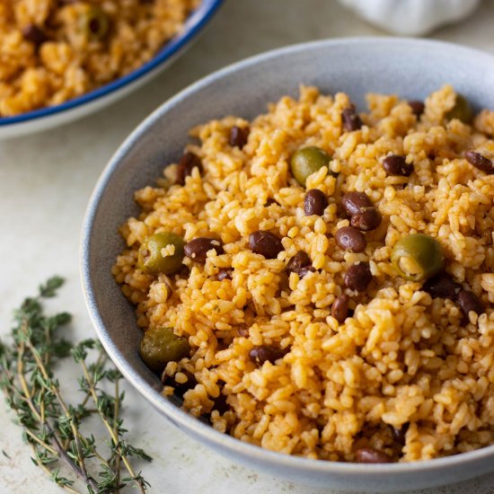 Puerto Rican Rice and Beans