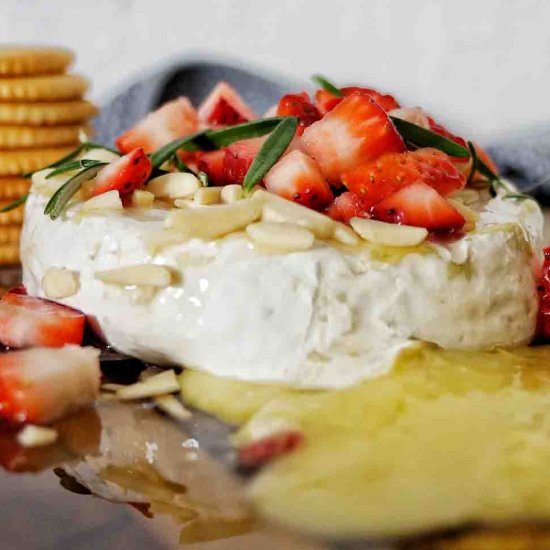 Baked Brie with Honey