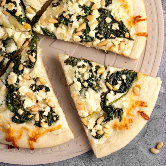 Spinach And Feta Pizza