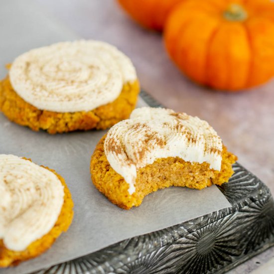 Gluten Free Keto Pumpkin Cookies