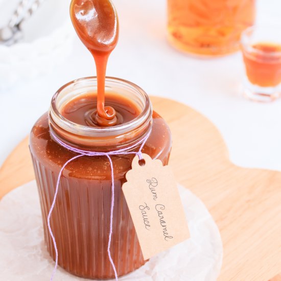 Rum Caramel Sauce