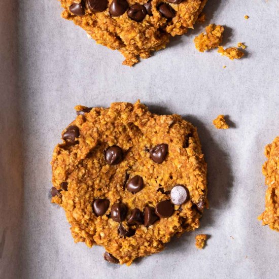 Pumpkin Oatmeal Cookies