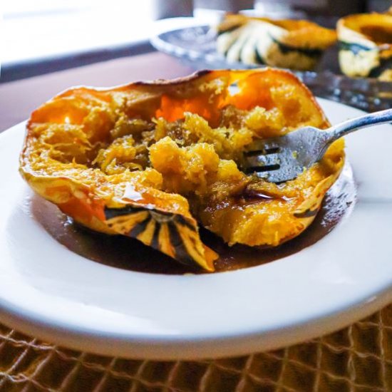 baked acorn squash