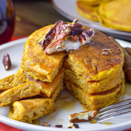 Pumpkin Spice Pancakes