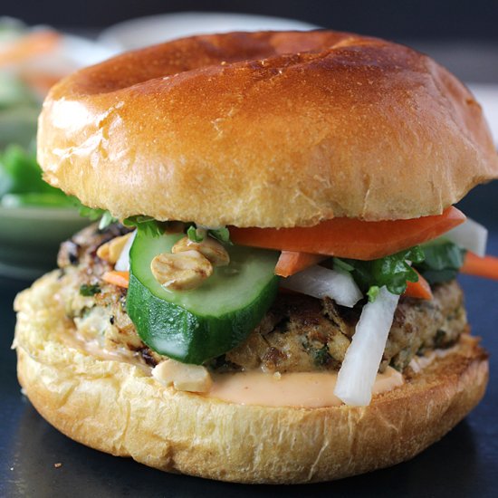 Chicken Banh Mi Burger