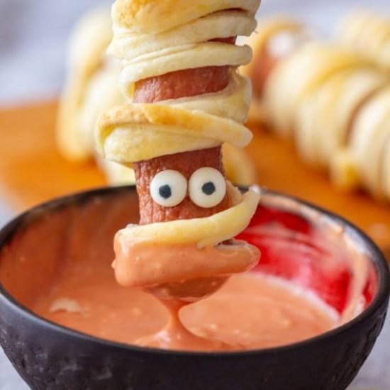 Halloween Mummy Hot Dogs Recipe