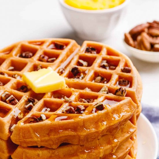 Pumpkin Waffles