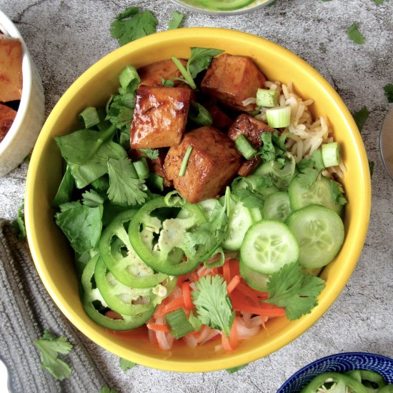 Plant Based Banh Mi Buddha Bowl