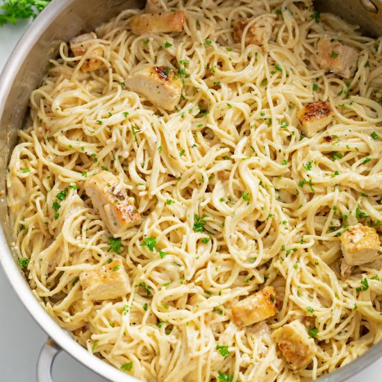 Angel Hair Pasta with Chicken