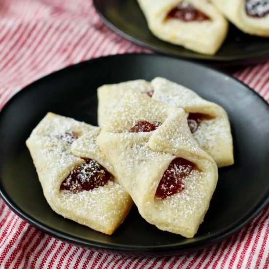 Kolaczki – Polish Jam-Filled Cookie