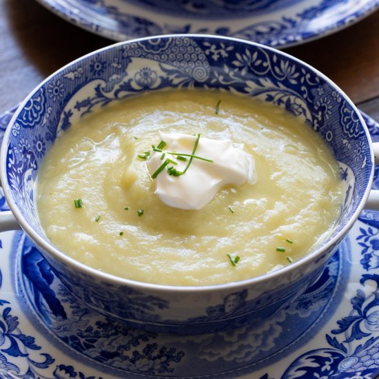 Potage Parmentier – Potato Leek Sou