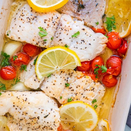 Baked Catfish