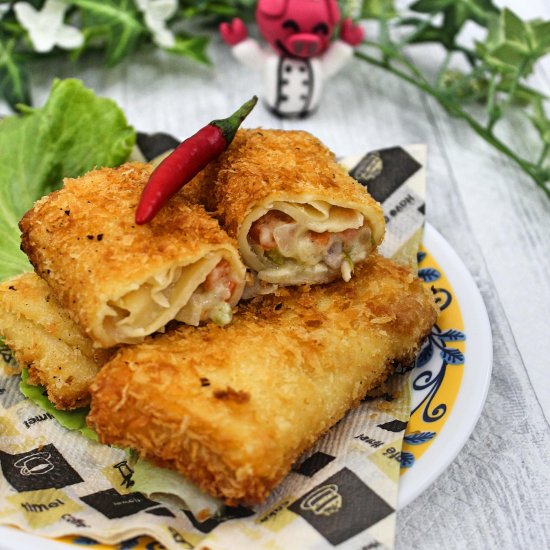 Indonesian Chicken Rissoles