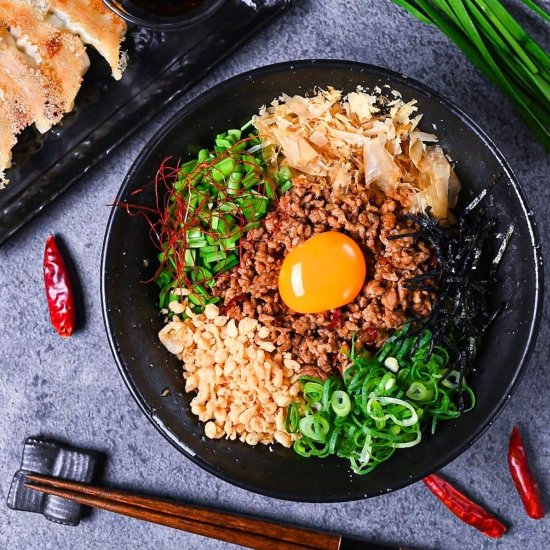 Taiwan Mazesoba (Nagoya Style)