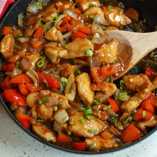 Black Pepper Chicken