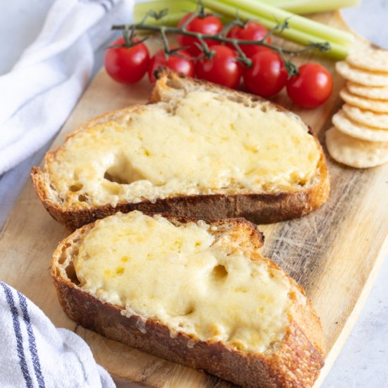 Air Fryer Cheese on Toast