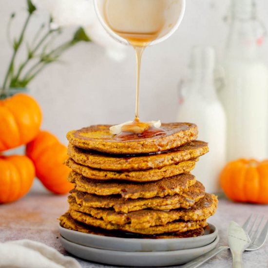 Gluten Free Keto Pumpkin Pancakes