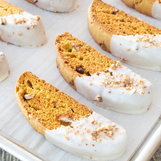 Pumpkin Spice Biscotti