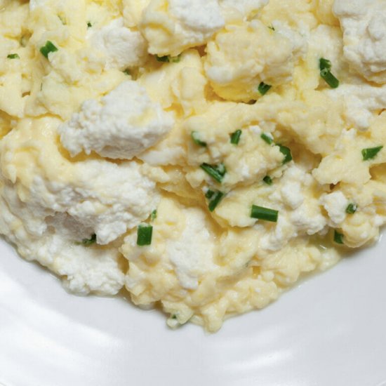 Ricotta Scrambled Eggs!