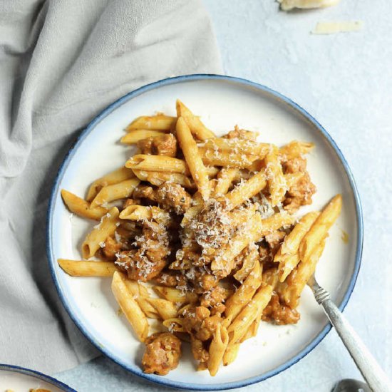 Five Spice Pumpkin Pasta