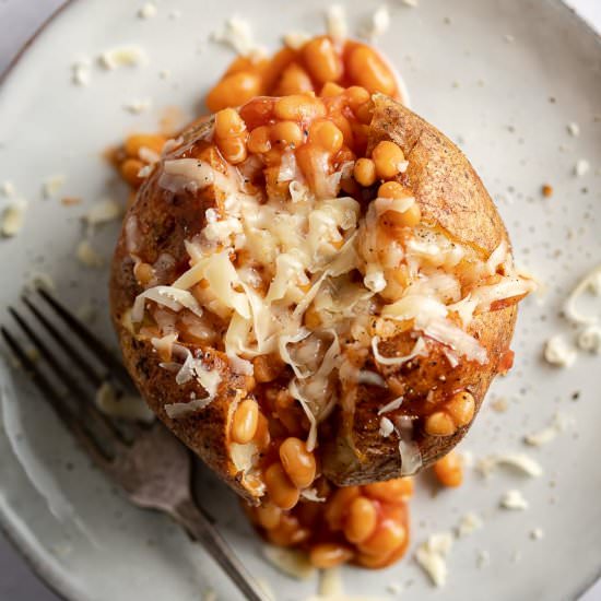 Air Fryer Baked Potatoes