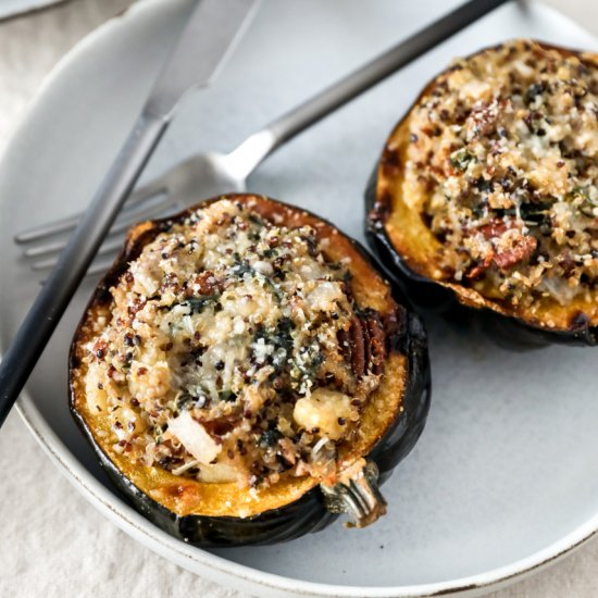 Quinoa-Stuffed Acorn Squash