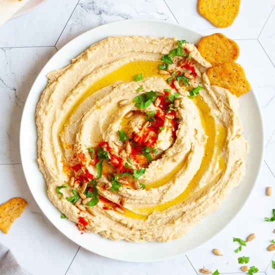 Hummus without Tahini