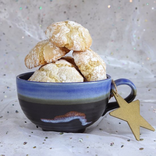 Lemon Amaretti Cookies