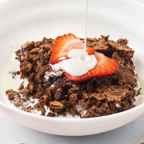 Brownie Baked Oatmeal