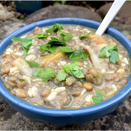 Warm & Hearty Lentil Soup