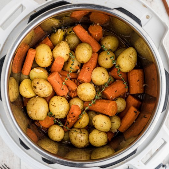 Instant Pot Potatoes and Carrots