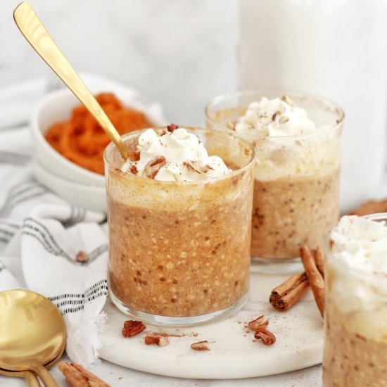 Pumpkin Pie Overnight Oats