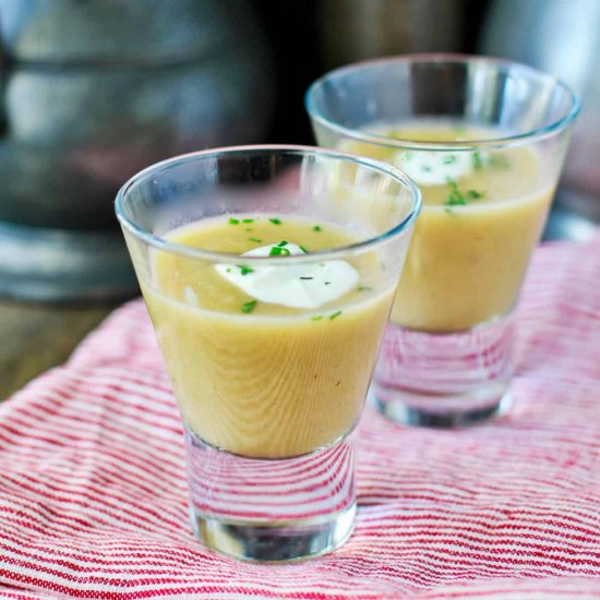 Leek and Celery Root Soup