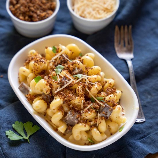 Leftover Brisket Mac and Cheese