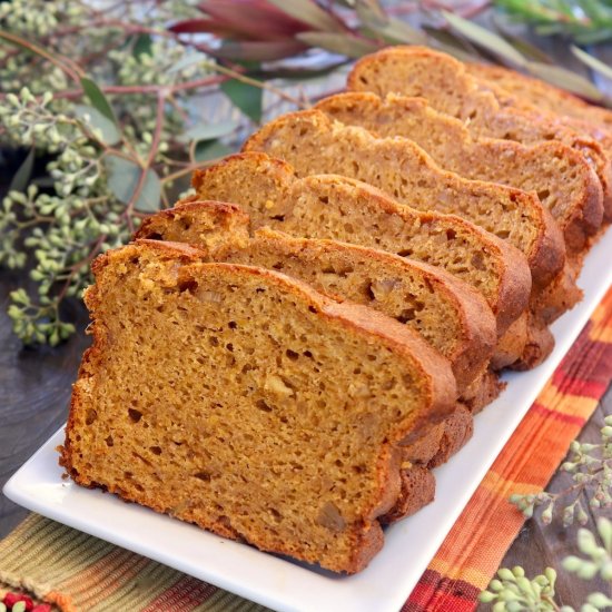 Butternut Squash Bread with Ginger