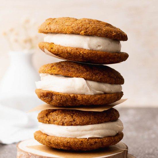 Gluten Free Pumpkin Whoopie Pies