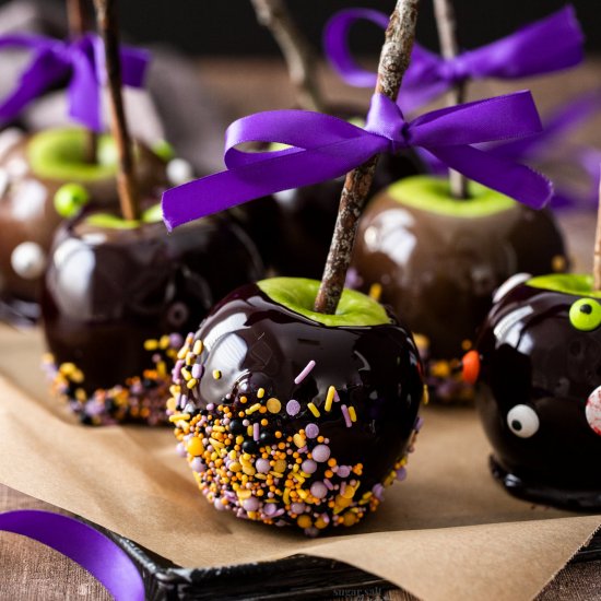 Halloween Candy Apples