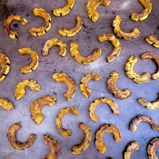 Roasted Delicata Squash